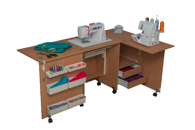 COMFORT 5 Sewing machine and overlocker table
