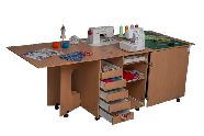 COMFORT 1Q+ Sewing machine and overlocker table 