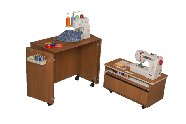 COMFORT NEXT Sewing machine and overlocker table 