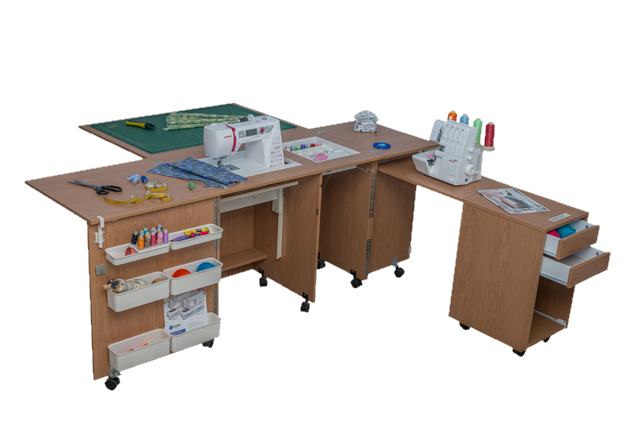 Comfort 4 Sewing Machine And Overlocker Table